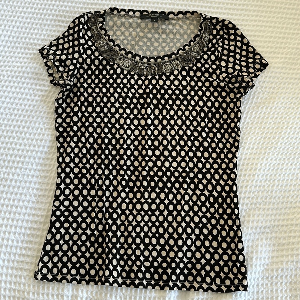 Weekend MaxMara Embellished Jersey Top